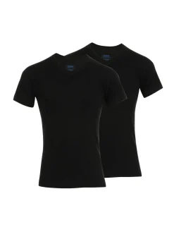 Sale Lot de 2 tee-shirts col V coton bio Homme Maillot De Corps