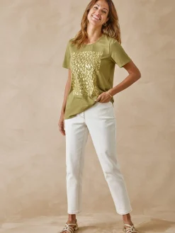 Lot de 2 tee-shirts manches courtes Femme Tunique|T-Shirt