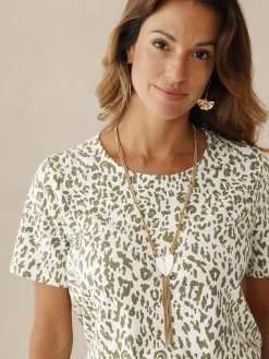 Lot de 2 tee-shirts manches courtes Femme Tunique|T-Shirt