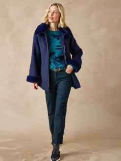 Clearance Manteau court coupe ample Femme Manteau, Parka