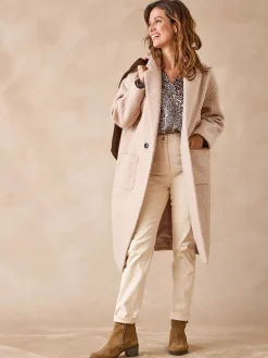 Online Manteau tissu bouclette Femme Manteau, Parka