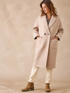 Online Manteau tissu bouclette Femme Manteau, Parka