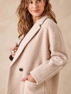 Online Manteau tissu bouclette Femme Manteau, Parka