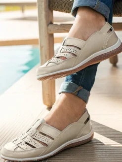 Sale Mocassins ajourés élastiqués Femme Mocassins, Sans-Gênes