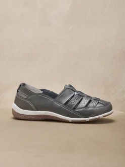 Best Mocassins ajourés élastiqués Femme Mocassins, Sans-Gênes