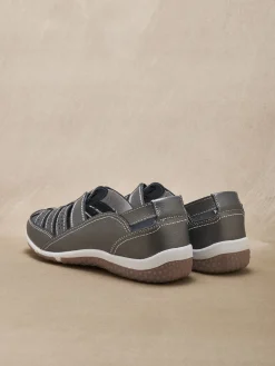 Best Mocassins ajourés élastiqués Femme Mocassins, Sans-Gênes