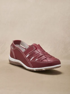 Clearance Mocassins ajourés élastiqués Femme Mocassins, Sans-Gênes