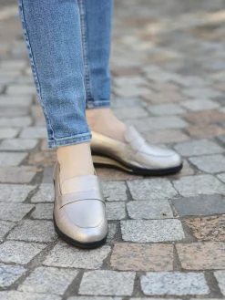 Clearance Mocassins compensés à aérosemelle Femme Mocassins, Sans-Gênes