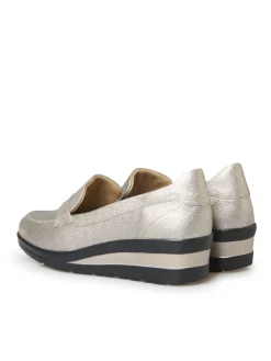 Clearance Mocassins compensés à aérosemelle Femme Mocassins, Sans-Gênes