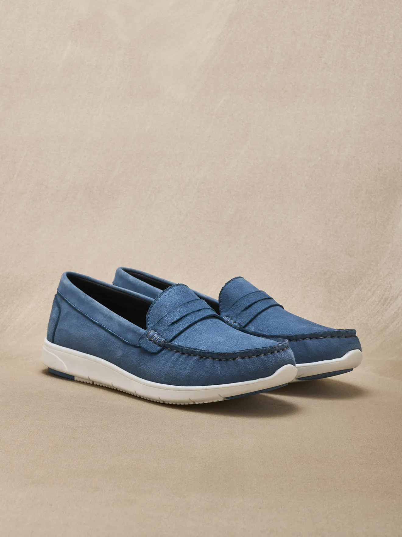 Mocassins cuir velours Femme Mocassins, Sans-Gênes