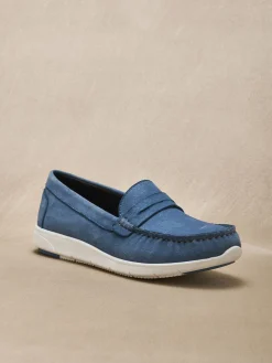 Mocassins cuir velours Femme Mocassins, Sans-Gênes