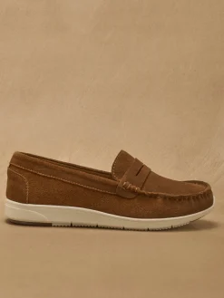 Mocassins cuir velours Femme Mocassins, Sans-Gênes