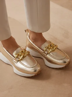 Outlet Mocassins tendance compensés Femme Mocassins, Sans-Gênes