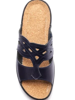 New Mules à perforations fantaisie Femme Chaussures Paramédicales