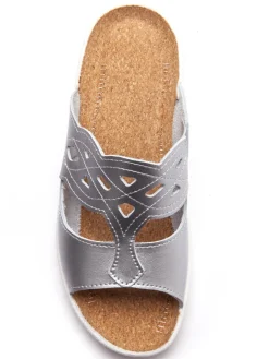 Sale Mules à perforations fantaisie Femme Chaussures Paramédicales