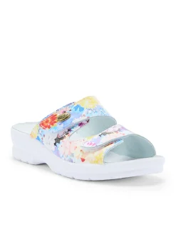 New Mules à scratch extra larges Femme Chaussures Paramédicales