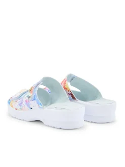 New Mules à scratch extra larges Femme Chaussures Paramédicales