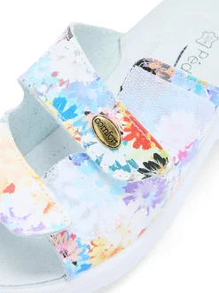 New Mules à scratch extra larges Femme Chaussures Paramédicales