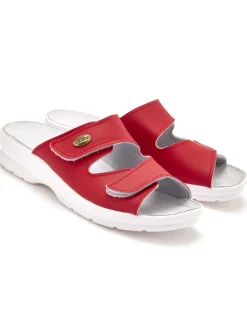 Sale Mules à scratch extra larges Femme Chaussures Paramédicales