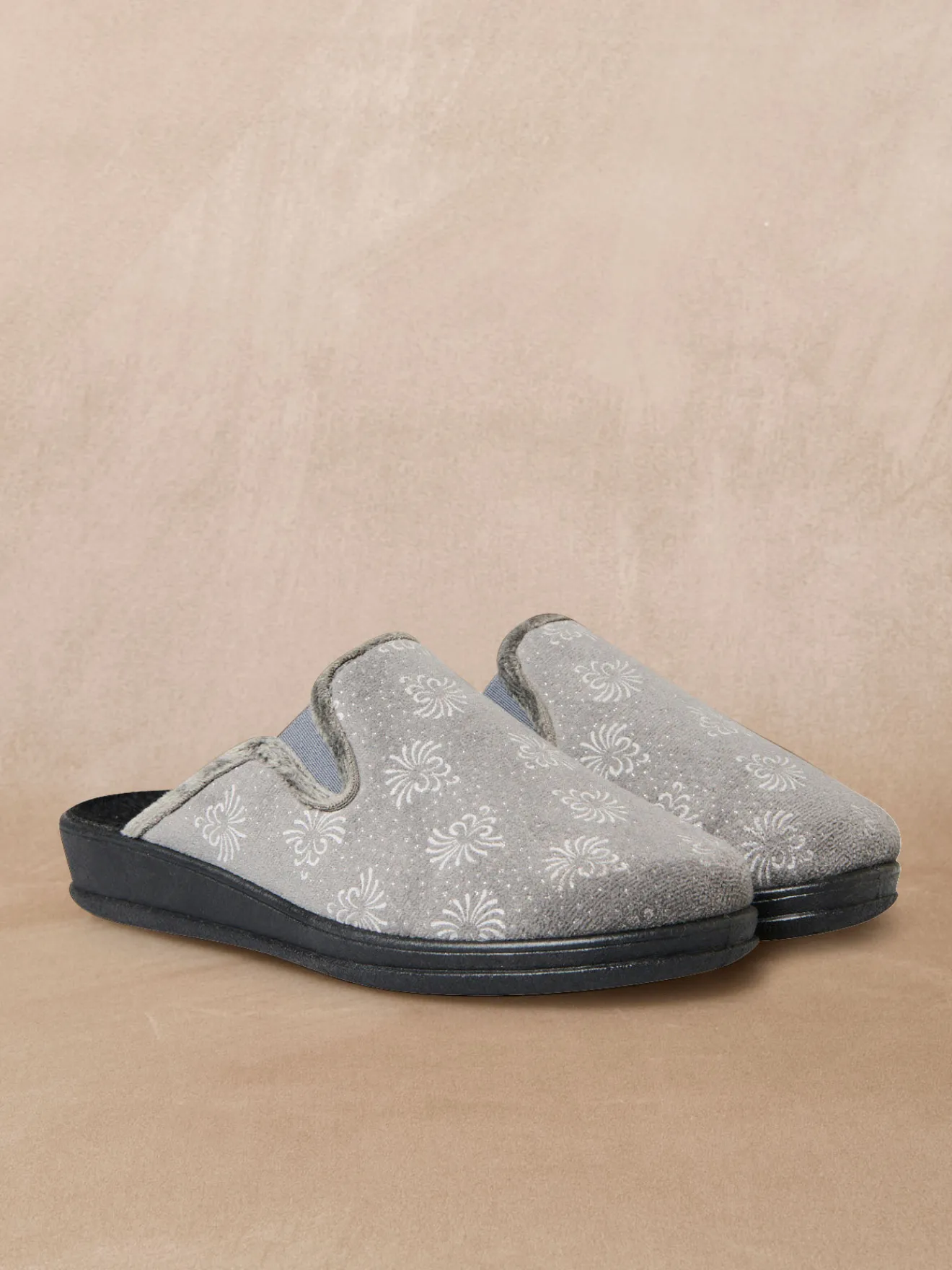 Hot Mules avec élastiques Femme Pantoufles, Chaussons