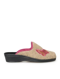 Hot Mules grande largeur Femme Pantoufles, Chaussons