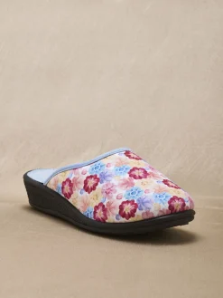 Outlet Mules intérieur éponge Femme Pantoufles, Chaussons