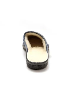 Clearance Mules mixtes fourrées laine majoritaire Homme Chaussons|Chaussures Homme