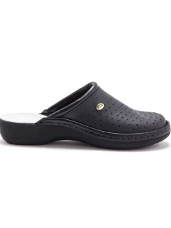 New Mules ultra légères en cuir Femme Chaussures Paramédicales