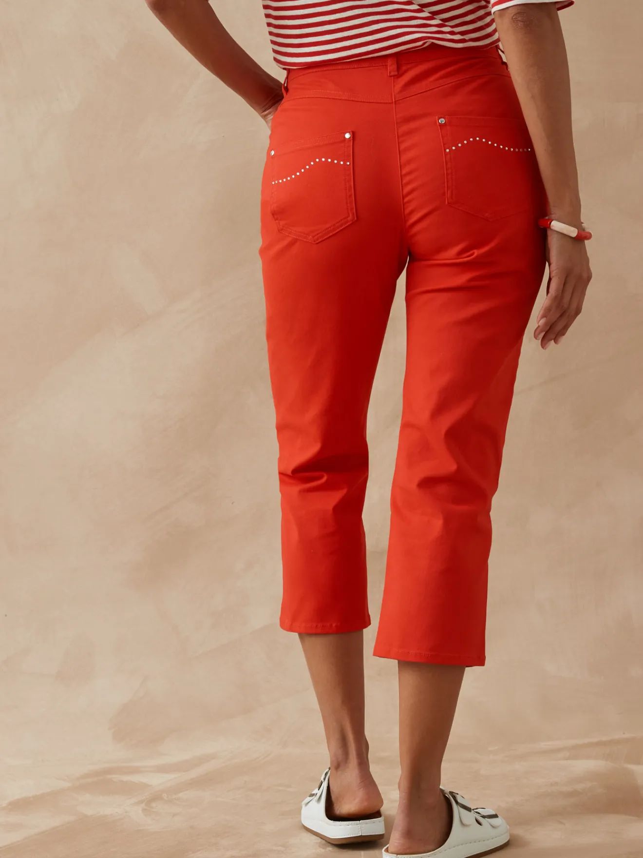 Discount Pantacourt 5 poches Femme Pantacourt|Pantalon