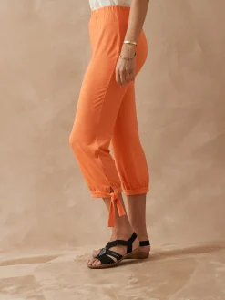 Best Pantacourt en maille style sarouel Femme Pantalon