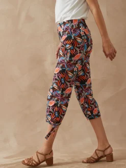 Best Pantacourt en maille style sarouel Femme Pantalon