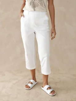 Clearance Pantacourt extensible Femme Pantacourt|Pantalon