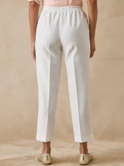 Hot Pantacourt élastiqué entrejambe 60cm Femme Pantacourt|Pantalon