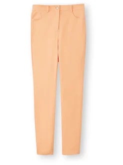 Online Pantalon 5 poches coupe droite Femme Pantalon