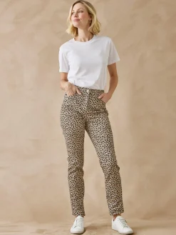 Hot Pantalon 5 poches coupe droite Femme Pantalon