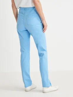 Online Pantalon 5 poches coupe droite Femme Pantalon
