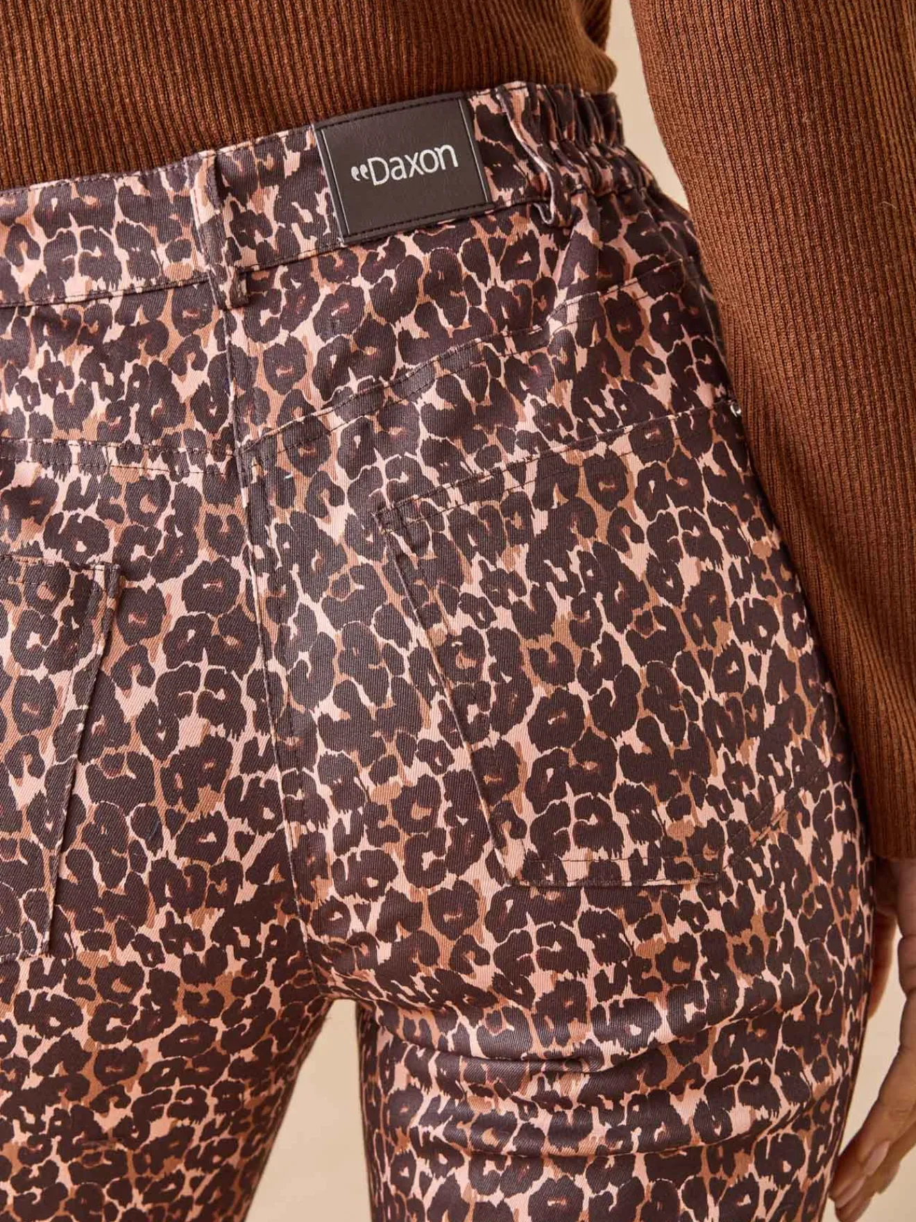 Sale Pantalon 5 poches taille haute Femme Pantalon