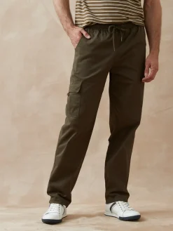 Online Pantalon cargo élastiqué Homme Pantalon