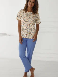Clearance Pantalon de pyjama jersey pur coton Pyjama