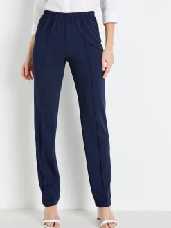 New Pantalon en maille stature + d'1,60m Femme Pantalon