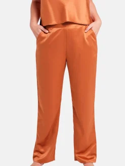 Outlet Pantalon en satin Glam Chic Pyjama