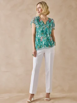 Clearance Pantalon fuselé 7/8ème Femme Pantalon