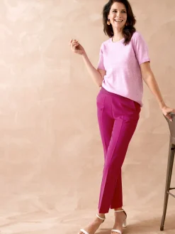 Best Pantalon élastiqué Femme Pantalon