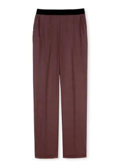 Outlet Pantalon élastiqué Femme Pantalon