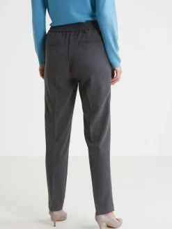 New Pantalon élastiqué Femme Pantalon