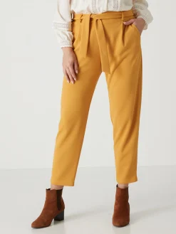 Clearance Pantalon élastiqué en maille Femme Pantalon