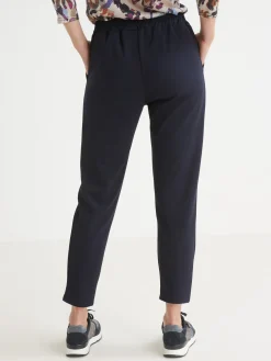Hot Pantalon élastiqué en maille Femme Pantalon
