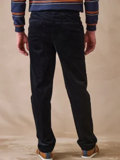 Pantalon élastiqué en velours 200 raies Homme Pantalon