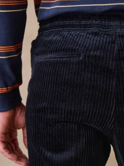 Pantalon élastiqué en velours 200 raies Homme Pantalon
