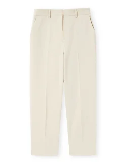 Discount Pantalon 7/8ème en toile extensible Femme Pantalon